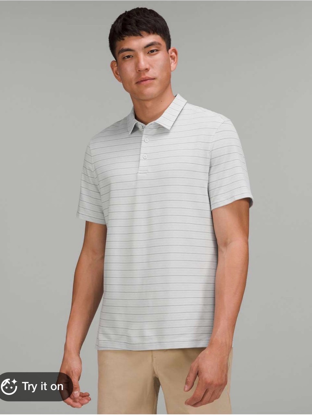 Lululemon Men's Evolution Short Sleeve Polo Shirt